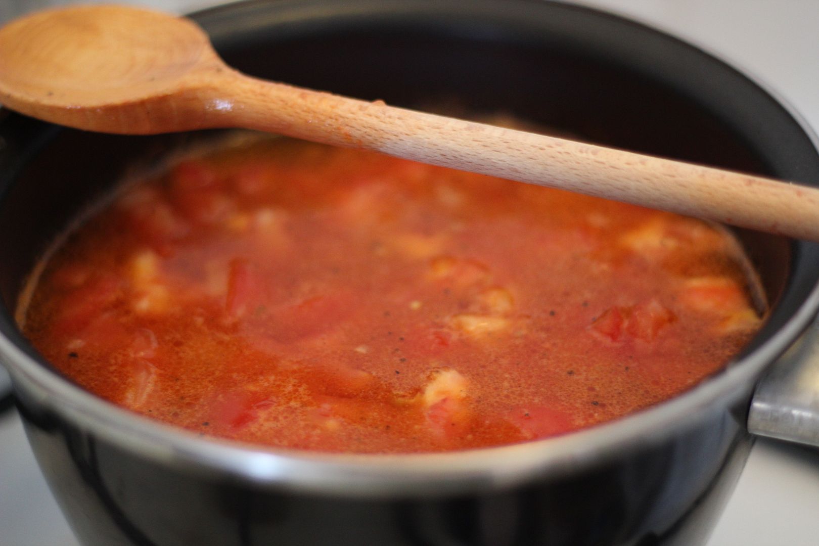 italiaanse tomatensoep met balletjes